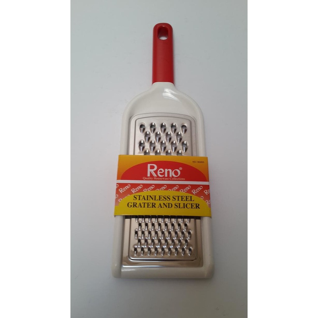 Hot List Reno Parutan Keju Stainless Grater Slicer Uk 18Cm Medium