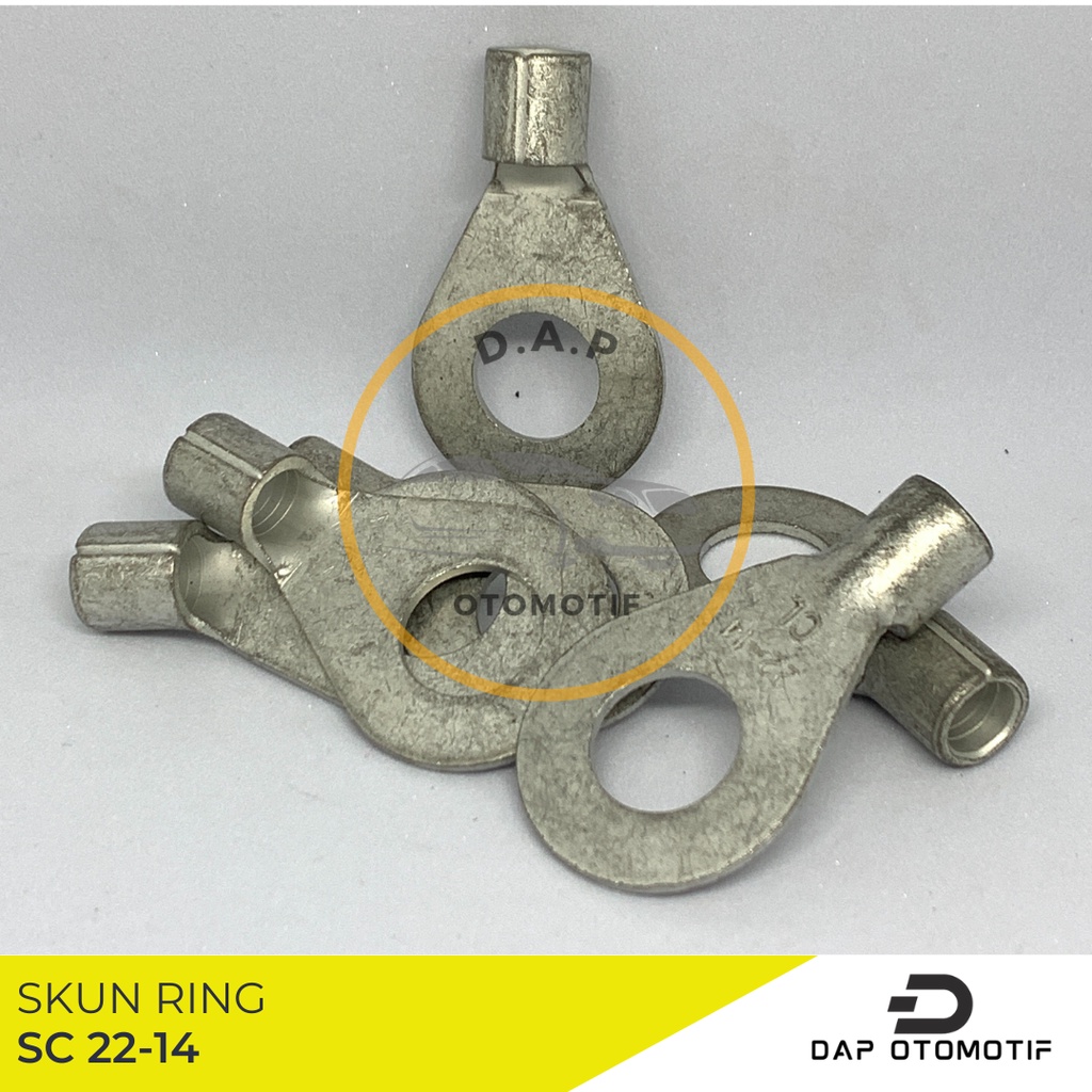 Skun Ring Tembaga Kabel 25mm - 35mm M14, CL R22-14
