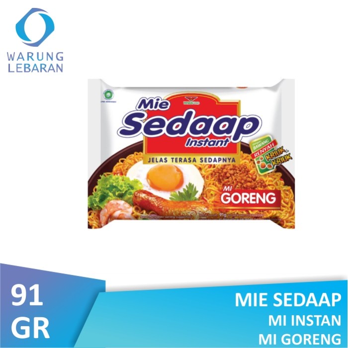 

Mie Sedaap Goreng 91gr