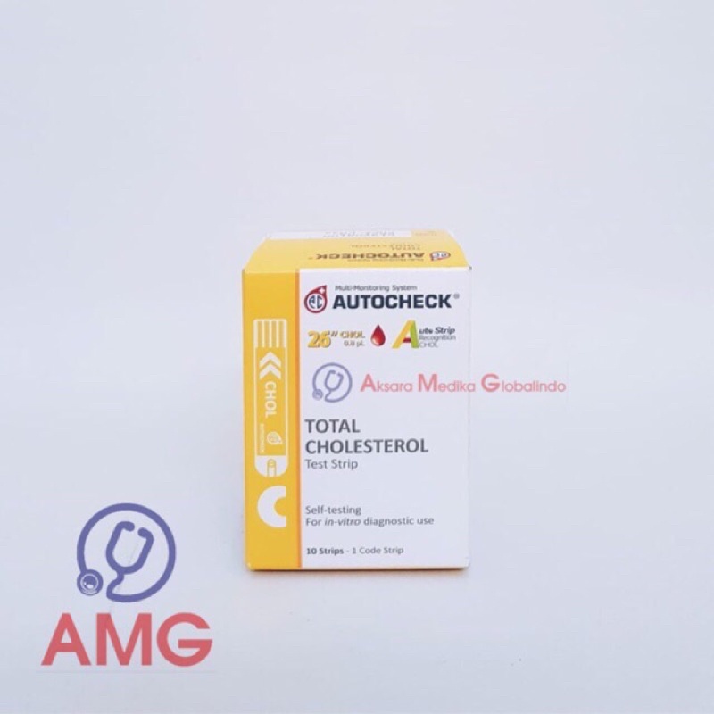 STRIP AUTOCHECK KOLESTEROL / CHOLESTEROL #AMG