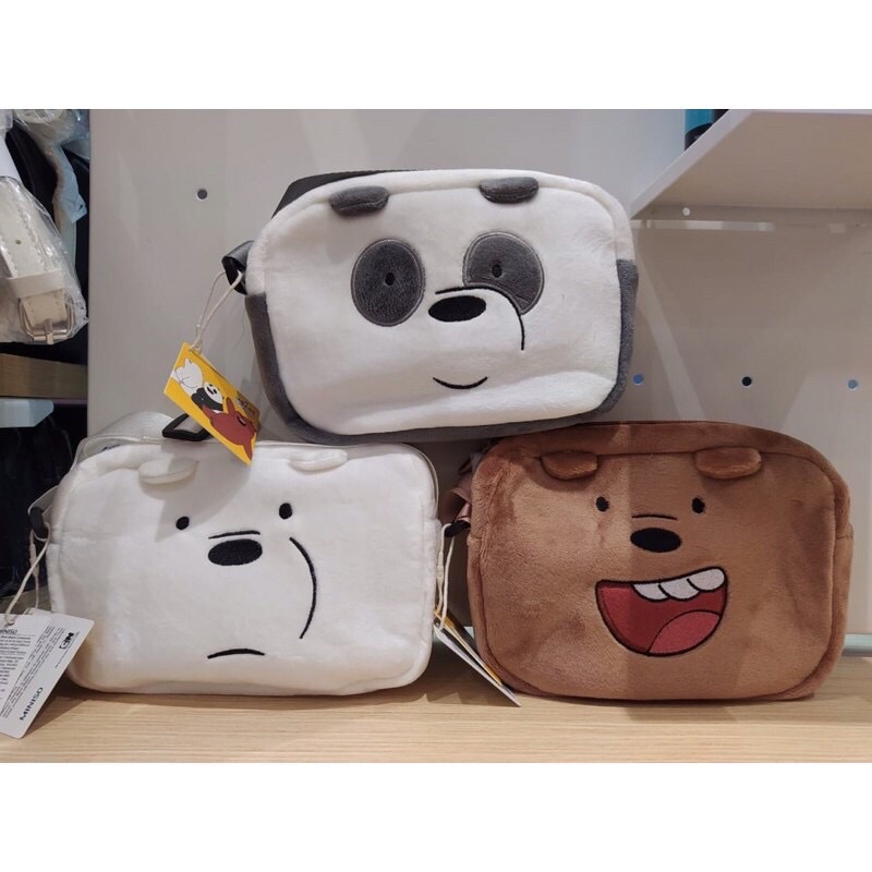 Miniso Tas Selempang We Bare Bears Crossbody Bag