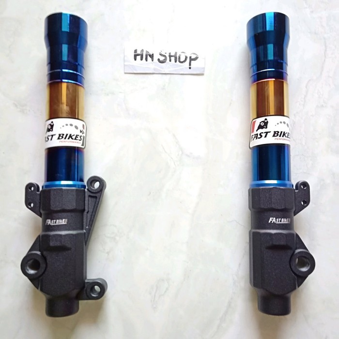 Shockbreaker Shock Tabung Depan Twotone Matic  Shockbreaker Depan Mio Beat Vario Aksesoris Motor