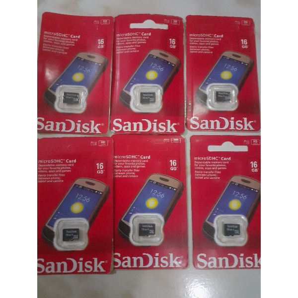 memori sandisk 16gb