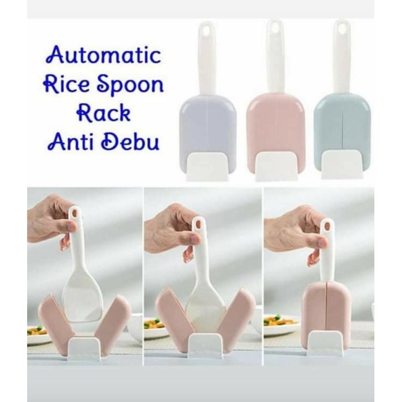 TERMURAH ! CENTONG NASI SENDOK NASI OTOMATIS AUTOMATIC RICE SCOOP IMPORT PRODUK !