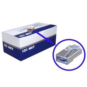 Izinet Connector RJ45 STP FTP Cat 5 Cat5 Cat 5e Cat5e