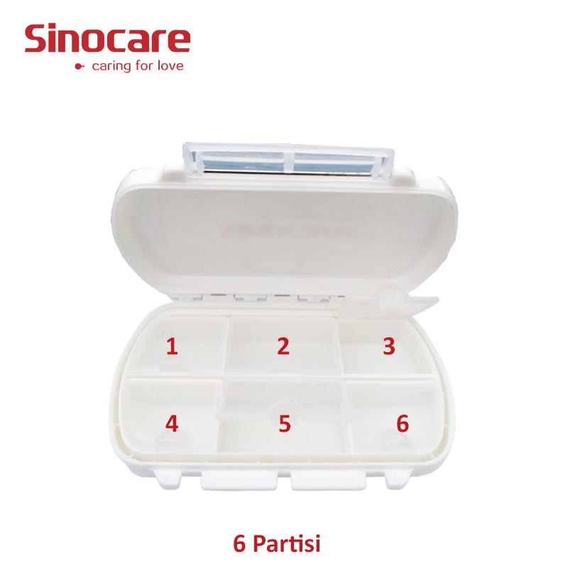 Kotak Obat Portable Sinocare atau Tempat obat P3K