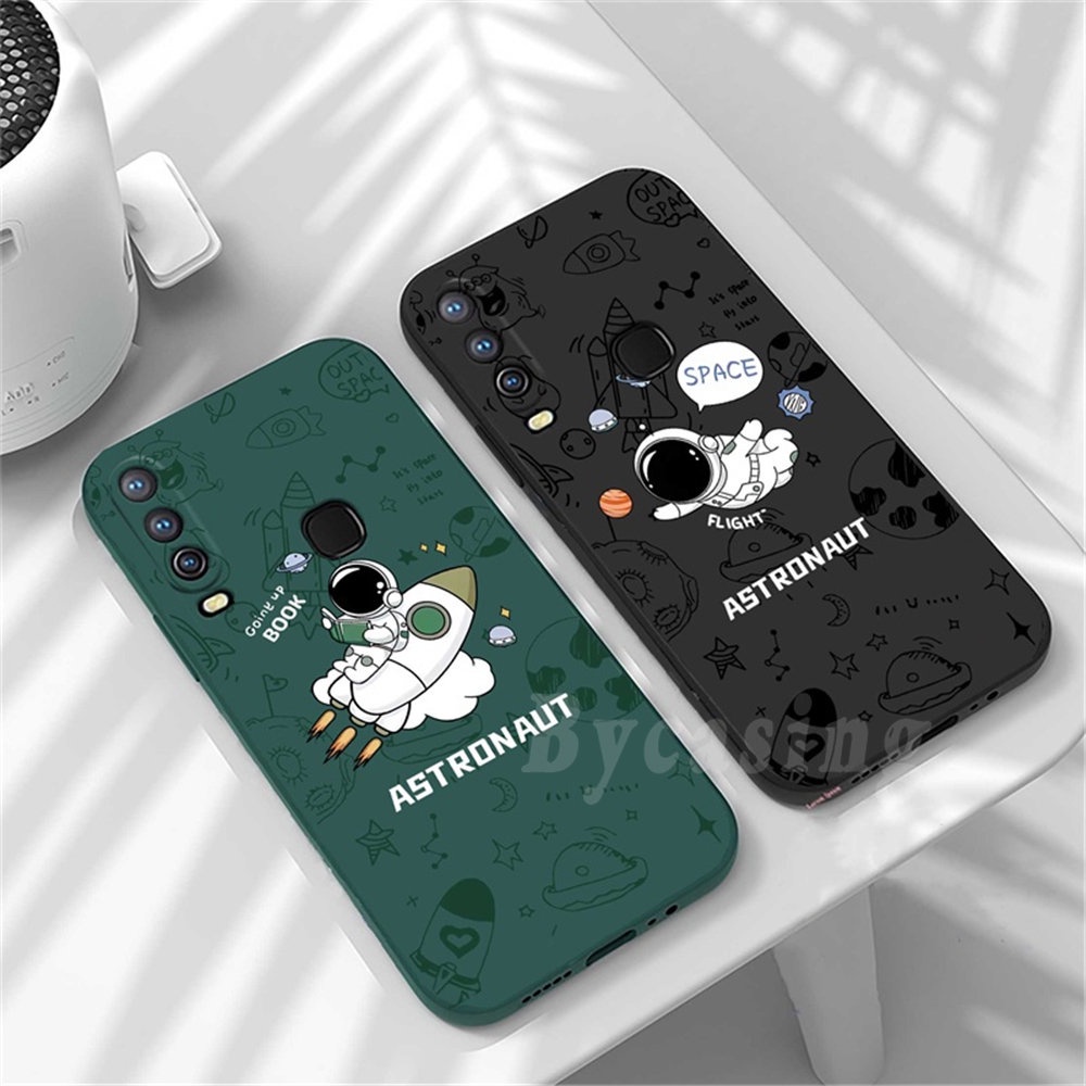 Casing Softcase Redmi Note 11 Pro 11S 10C 10A 9C 9T 9A 10 5G 10S 9 8 Poco M3 Pro X3 Pro NF Motif Astronot