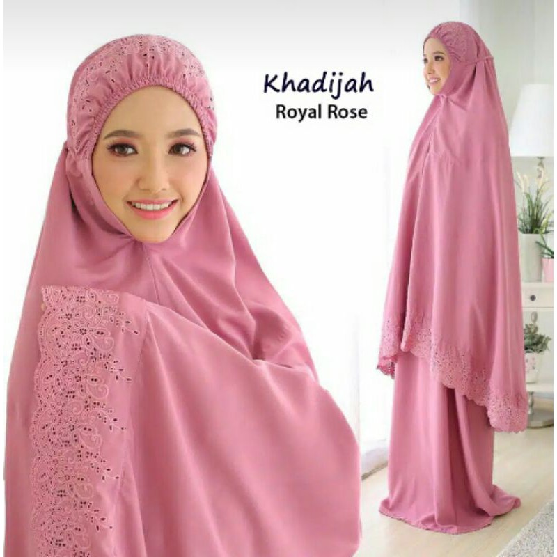 Mukena Khadijah pastellena original Alfarizi collection