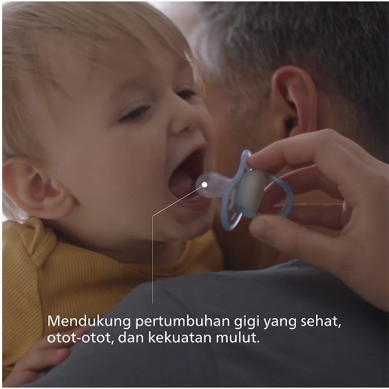 Philips Avent Soother Ultra Air Night / Soother Soft Boy Girl 0-6m SCF376/12 Empeng Bayi