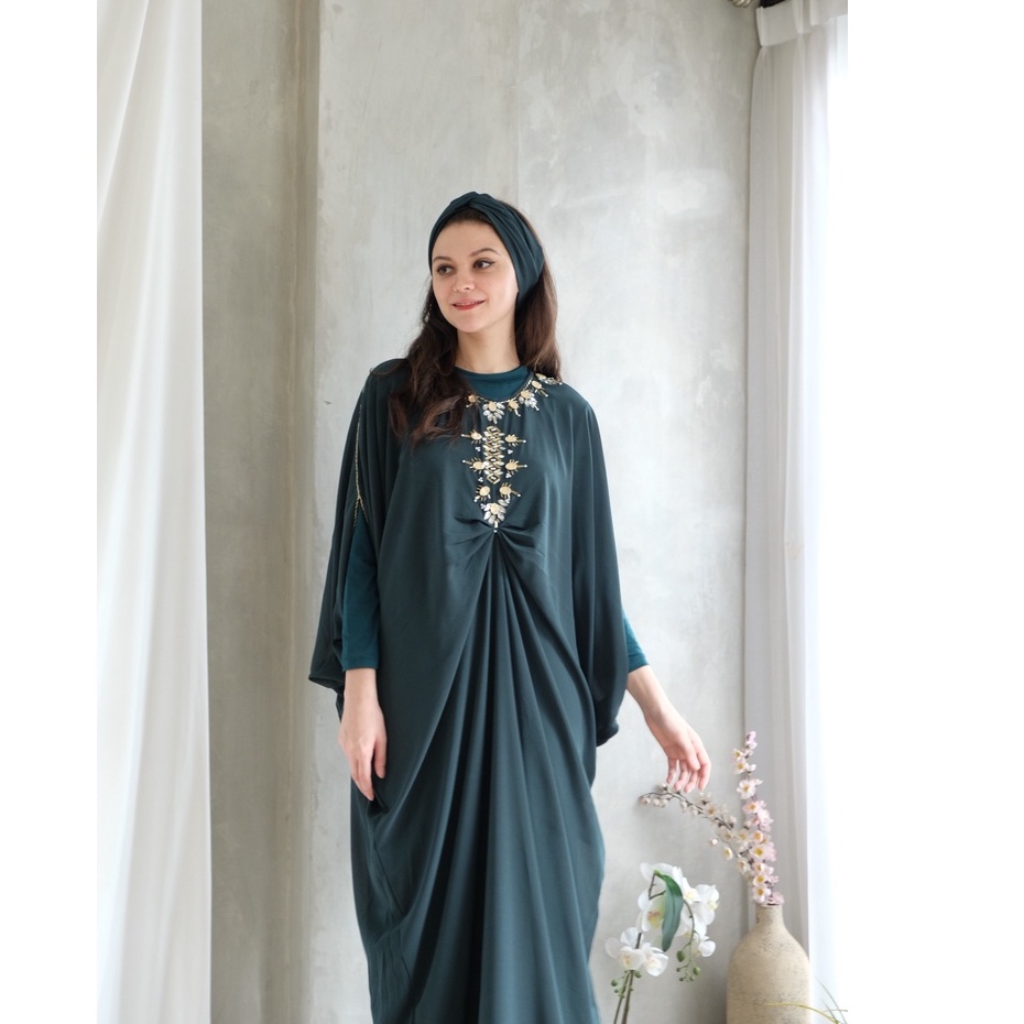 Hala Kaftan Dress - Pakaian Wanita Idul Fitri