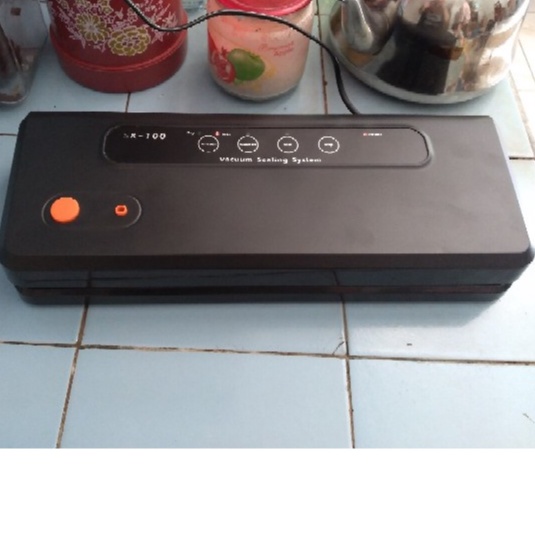 Mesin Vacuum Sealer Pembungkus Makanan Kering &amp; Basah Pompa Vakum Plastik Seal Pompa Vacuum Sealer Multifungsi SX 100