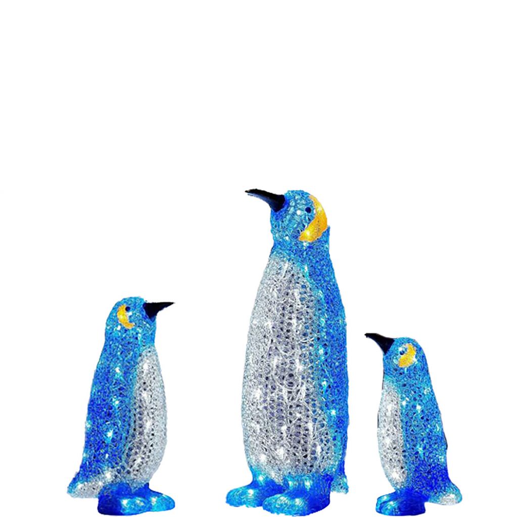 Lampu Tumblr Led Bentuk Penguin Untuk Dekorasi Taman Outdoor