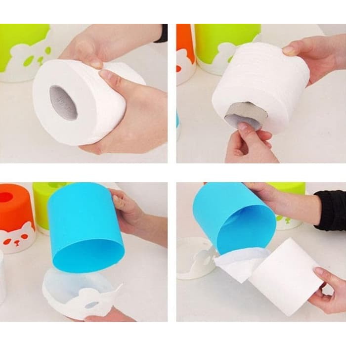 BARANG TERLARIS!!! Tempat Tisu Tissue Gulung Toilet Roll Holder Dapur Gantungan