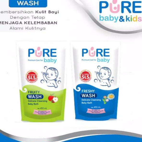 Pure Baby Pure BB Wash Freshy / Fruity - Refill 450ml / 230ml