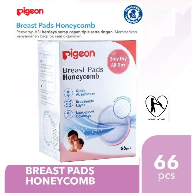 Pigeon Breastpads (penyerap asi sekali pakai) isi 66pcs