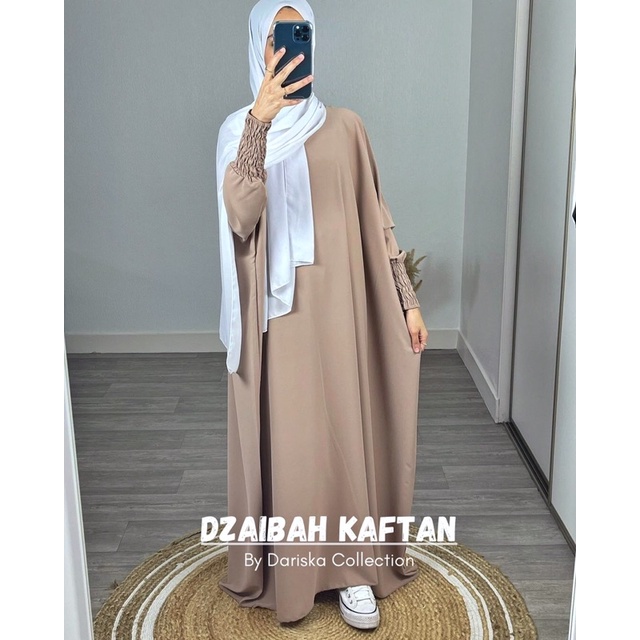 Dzaibah kaftan|Gamis|Abaya|Kaftan|Gamis murah|Abaya hitam|Gamis ied|Abaya ied|Gamis murah