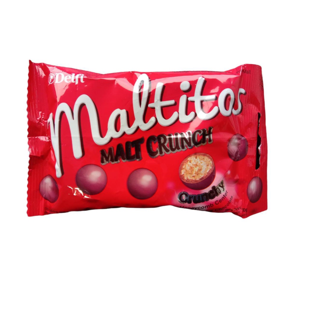 

DELFI MALTITOS MALT CRUNCH 45 GR / COKELAT KRUNCY