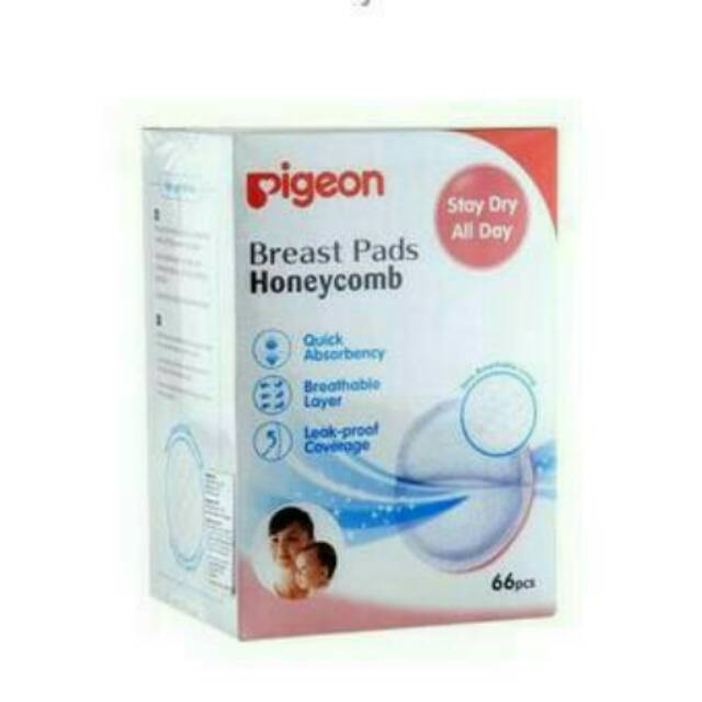 PIGEON BREAST PAD HONEYCOMB ISI 66 PCS | Shopee Indonesia