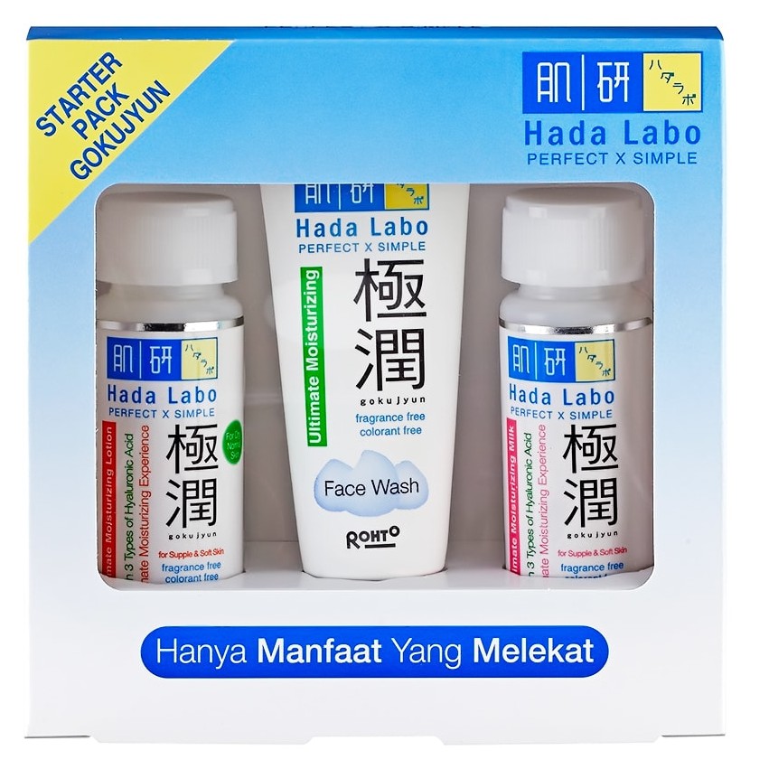 Hadalabo Gokujyun Ultimate Moisturizing Starter Pack 20ml