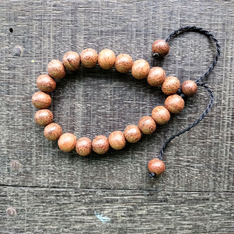 GELANG KAYU ULIN TIMBUL. GELANG ULIN TIMBUL size 10 mm. 100% asli