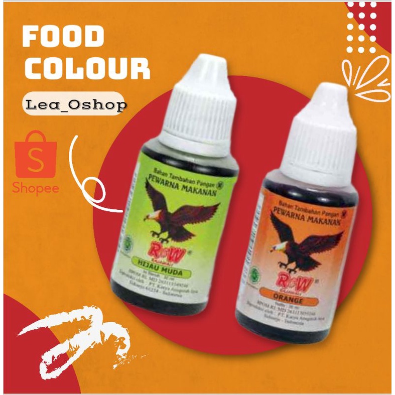 

Pewarna Makanan 30 ml selusin kemasan baru anti tumpah