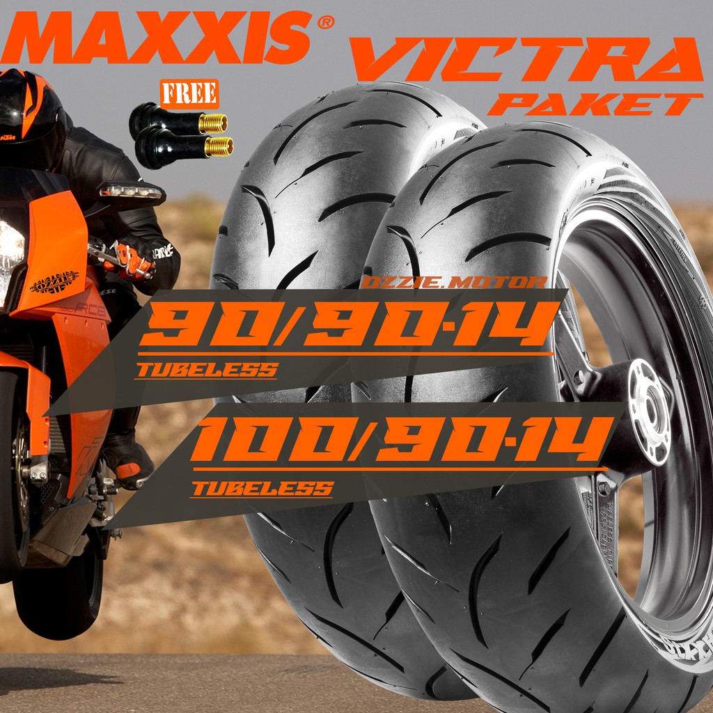 PAKET BAN MOTOR VARIO LEXI MAXXIS VICTRA S98ST 90/90-14 &amp; 100/90-14