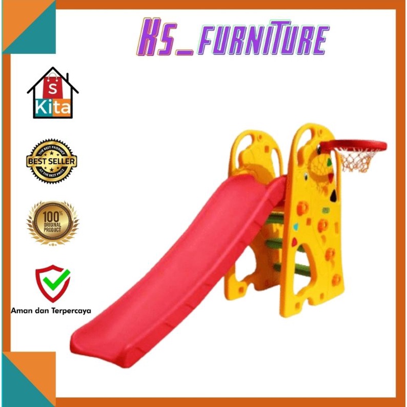 Perosotan anak/perosotan rabbit/mainan perosotan anak/permainan outdoor & indoor
