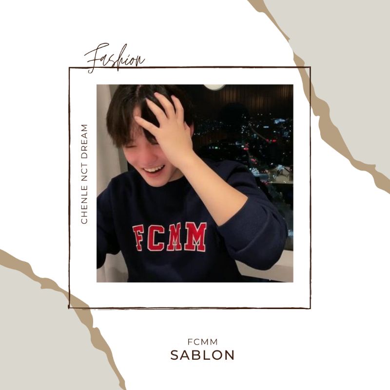 [SABLON] Sweatshirt Chenle NCT Dream FCMM