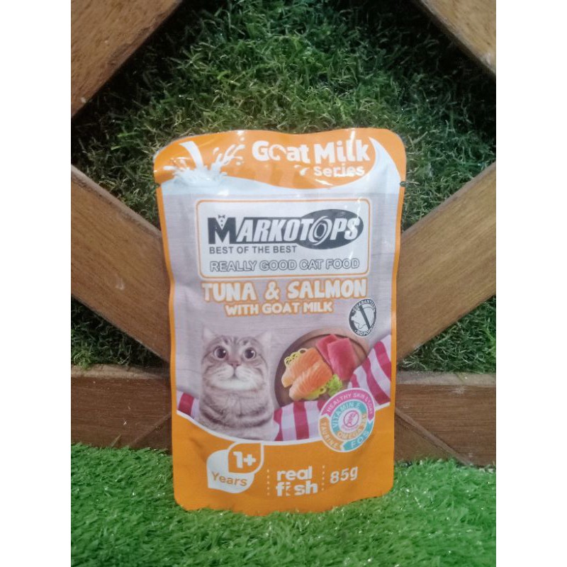 Markotops Wet Cat Food 85gr / Makanan Kucing Markotop Pouch 85gr / Markotops Wet 85gr