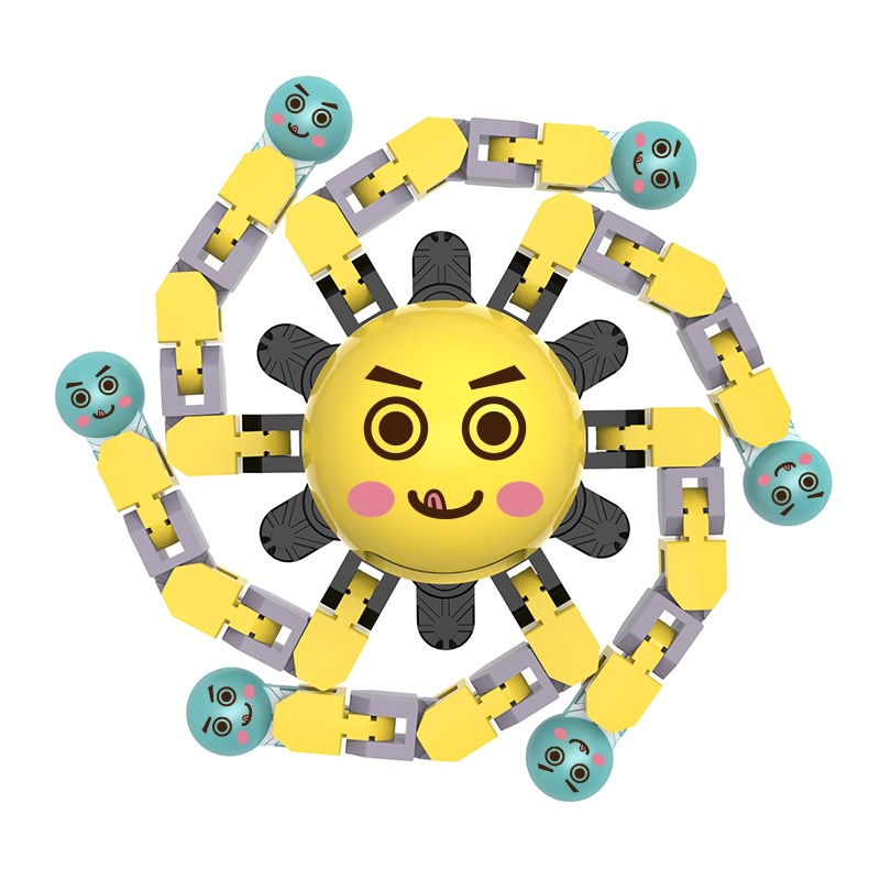 Mainan Rantai Fidget Spinner Anti Stress Untuk Anak / Dewasa