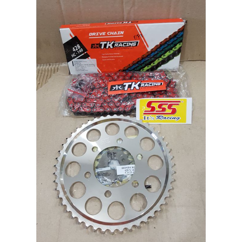 gear set NEW CBR150R sss tk racing