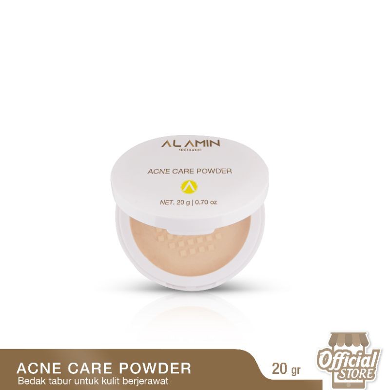 Alamin Acne Care Powder  | Bedak Tabur/Kulit Jerawat/Bekas Jerawat/Oily  |