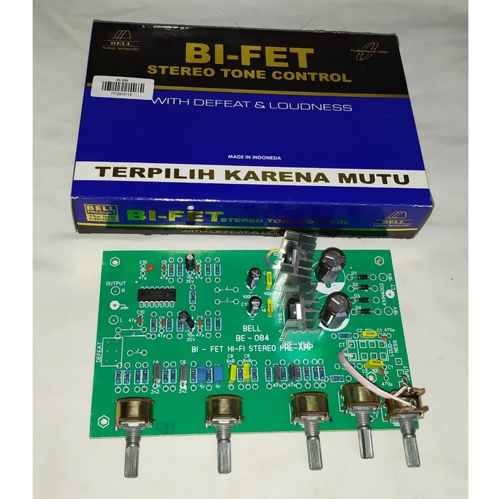 Kit BELL kit BELL BIFET Tone Control Stereo BE-084