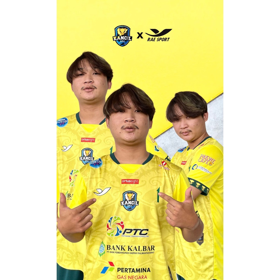 Jersey + Celana Home  Kancil BBK Pontianak