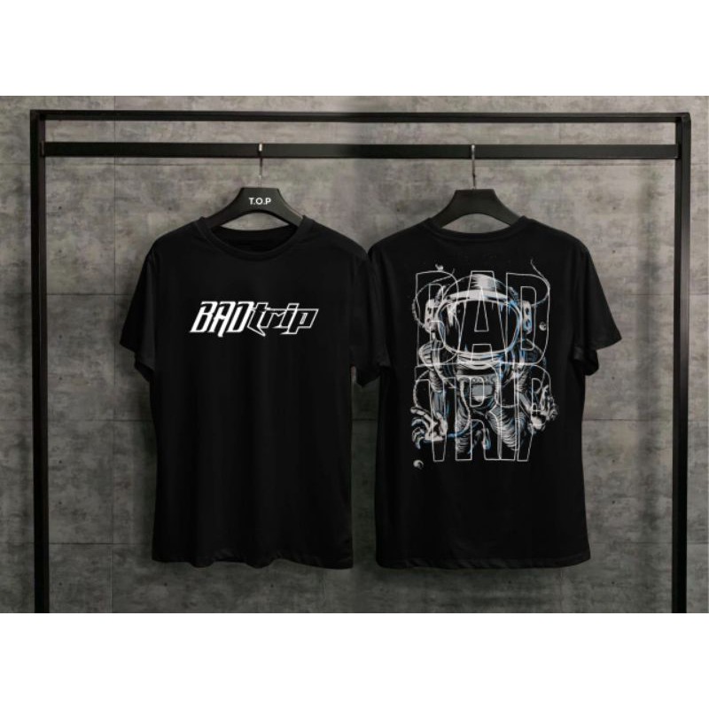 KAOS PRIA CASUAL ASTRONAUT BADTRIP KUAKITAS DISTRO #KAOS #COD