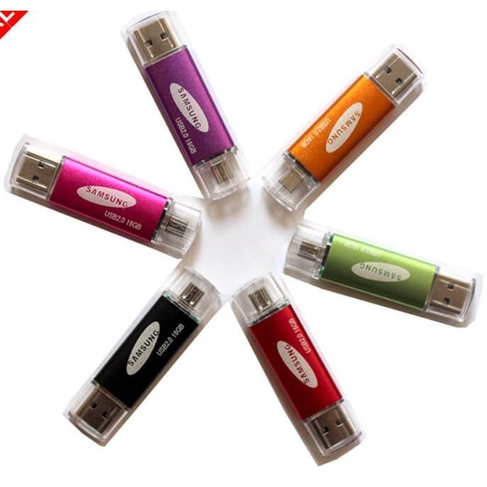 Flashdisk Samsung OTG 4GB / Flashdisk OTG Samsung 4 GB Ori 99%