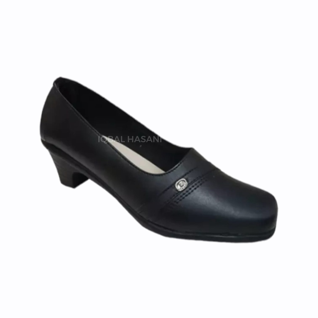 Sepatu Pantofel wanita / COD GRATIS ONGKR / fantofel cewek pantopel formal sepatu sekolah warna hitam