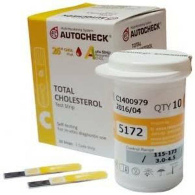 Strip auto check cholesterol