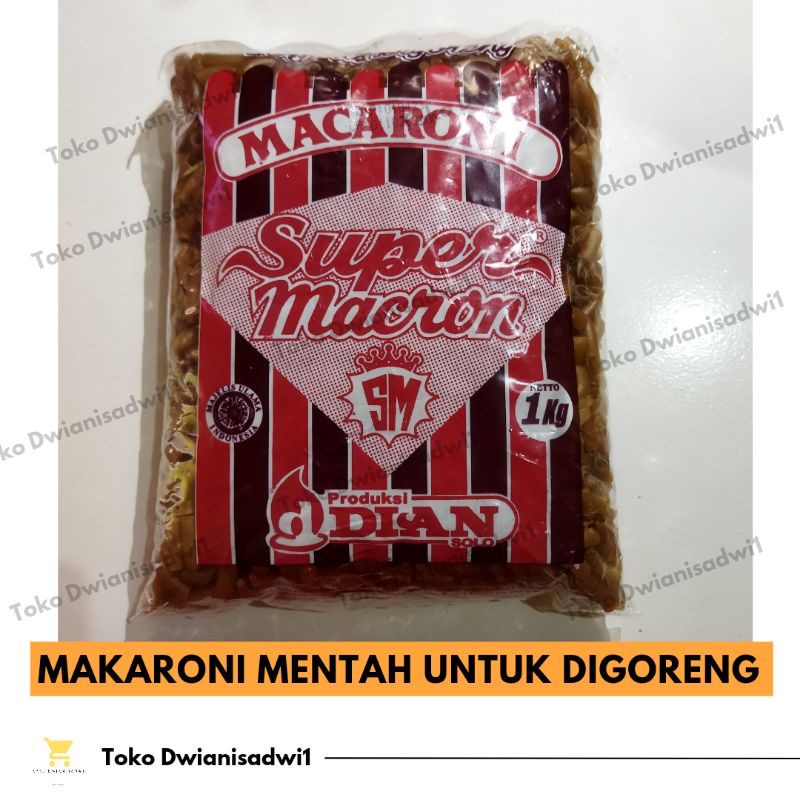 

Makaroni / Macaroni Mentah Untuk Digoreng Berat 1000 gram