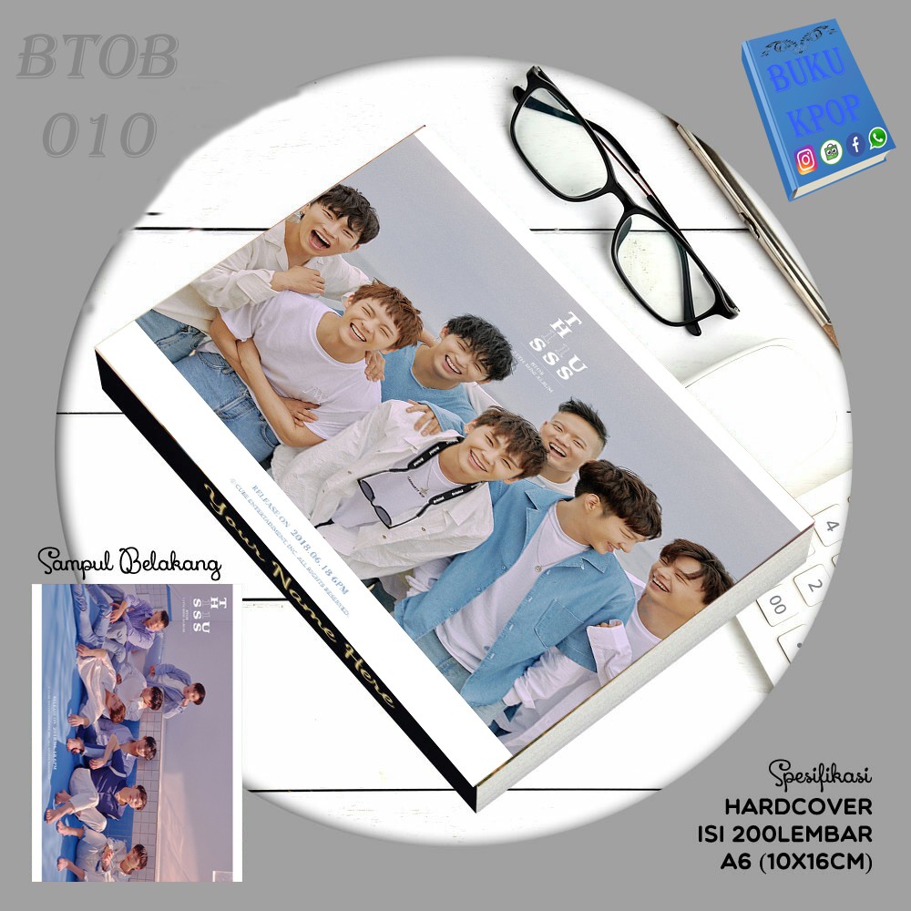 

BUKU TULIS KPOP/NOTEBOOK BTOB This Is Us