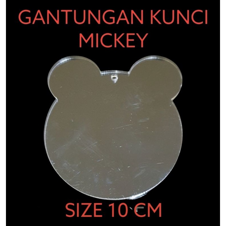 GANTUNGAN KUNCI MICKEY 10 CM BENING