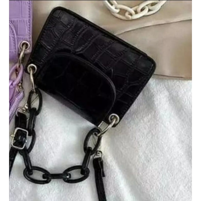 Tas selempang wanita candy/croco miniso candy/Sling bag/Tote bag/fashion