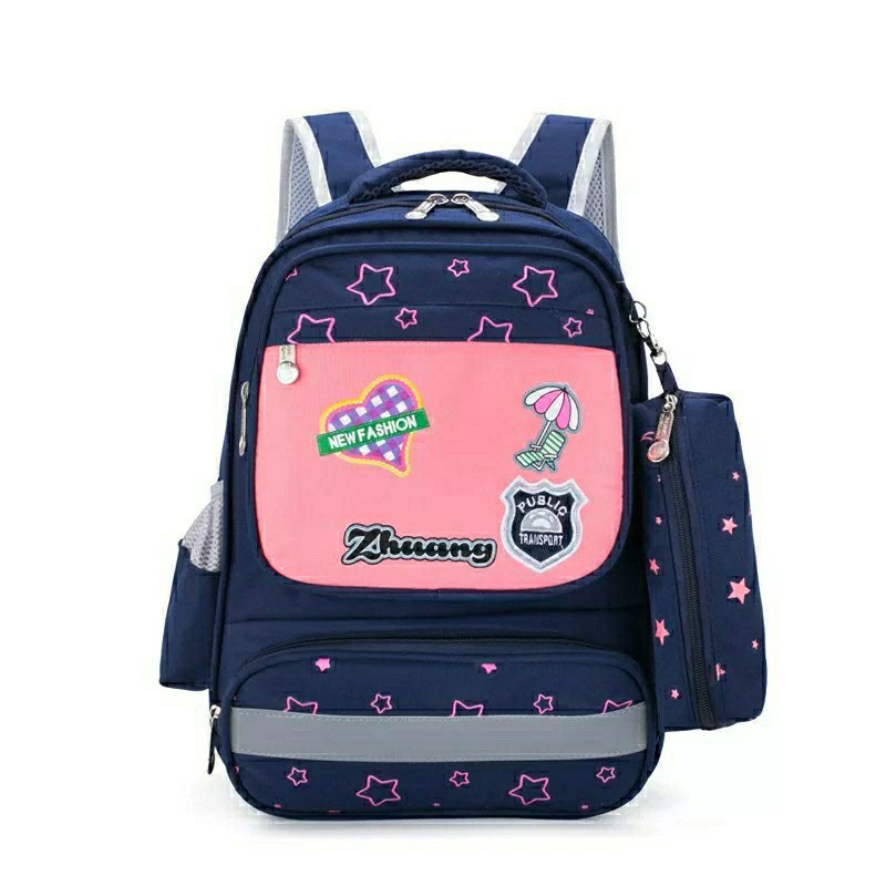 Backpack anak ransel anak 2in1 ZHUANG bags tas sekolah anak ransel anak perempuan laki laki COD