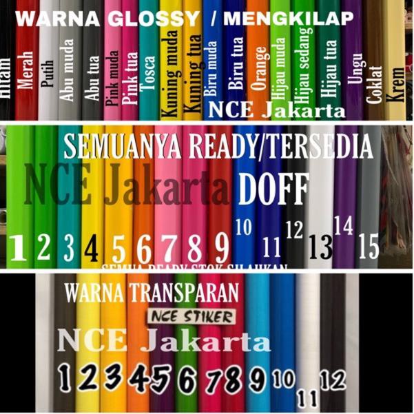 

Pasti Murah VJP PERMETER STIKER SCOTLITE POLOS SEMUA WARNA ✷ ❉ ￣