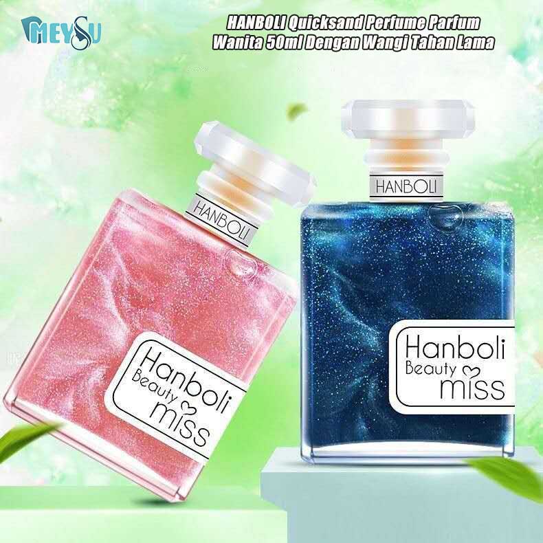【READY STOCK】HANBOLI Quicksand Perfume Parfum Wanita 50ml Dengan Wangi Tahan Lama
