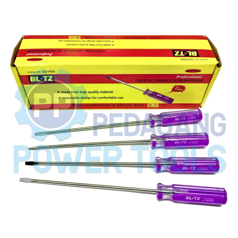 OBENG RADIO MINUS 5 INCH ELEKTRONIK HP JAM SCREWDRIVER MIN - SATUAN