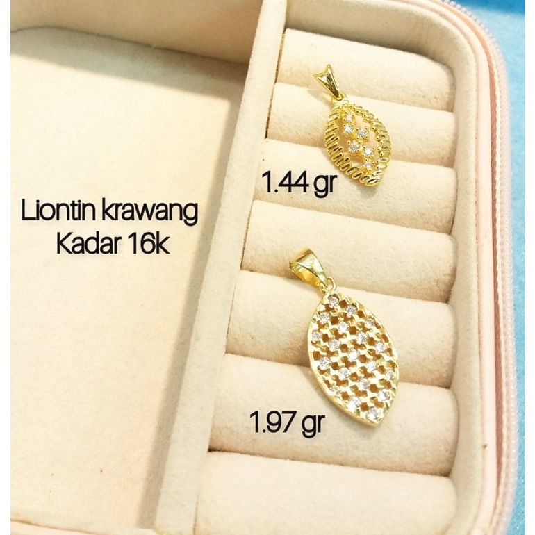 Liontin fashion krawang kadar 700/16karat