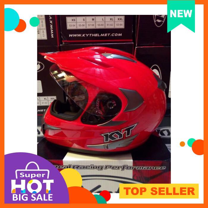 KYT ENDURO 2 VISOR SOLID