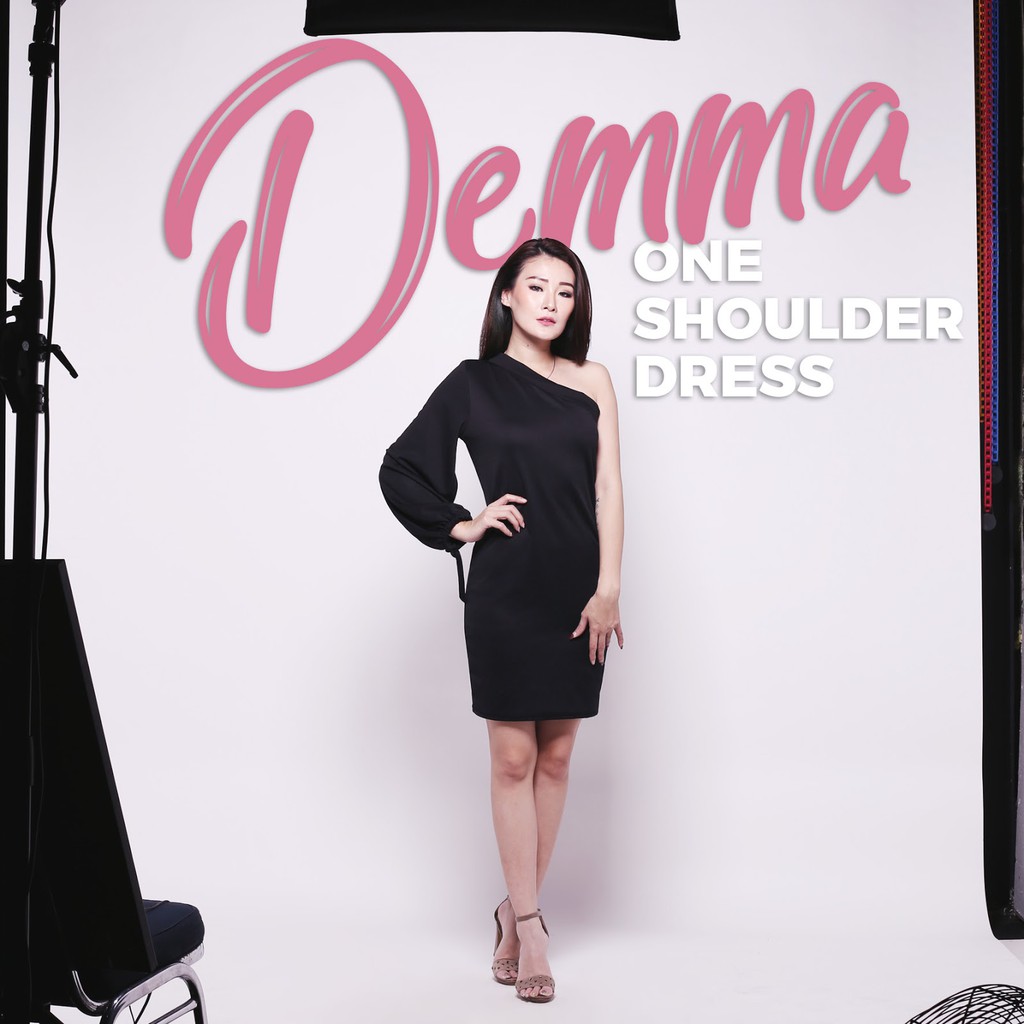 Demna One Shoulder Dress