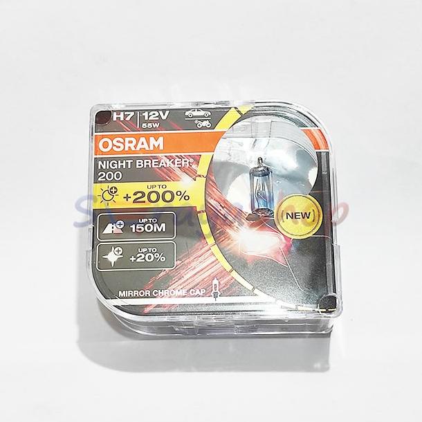 langsung order saja] Lampu Halogen H7 Night Breaker 200 OSRAM